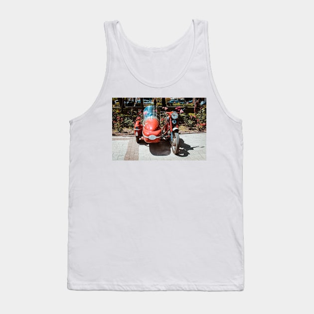 classic motorcycle - Vintage Tank Top by Bunder Score